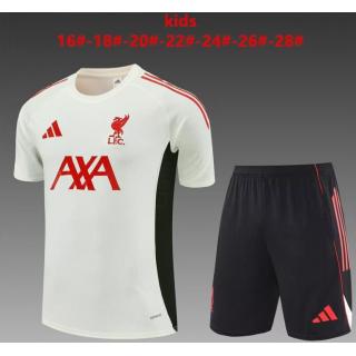Kit Entrenamiento Liverpool FC 2025/26 (White)-NIÑOS